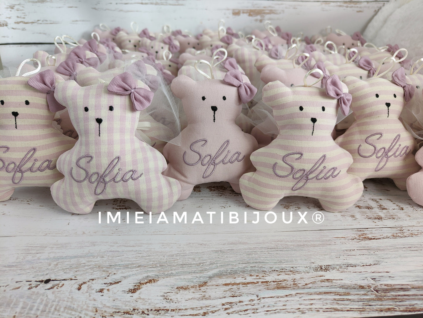 Orsetti bomboniere battesimo nascita comunione baby shower