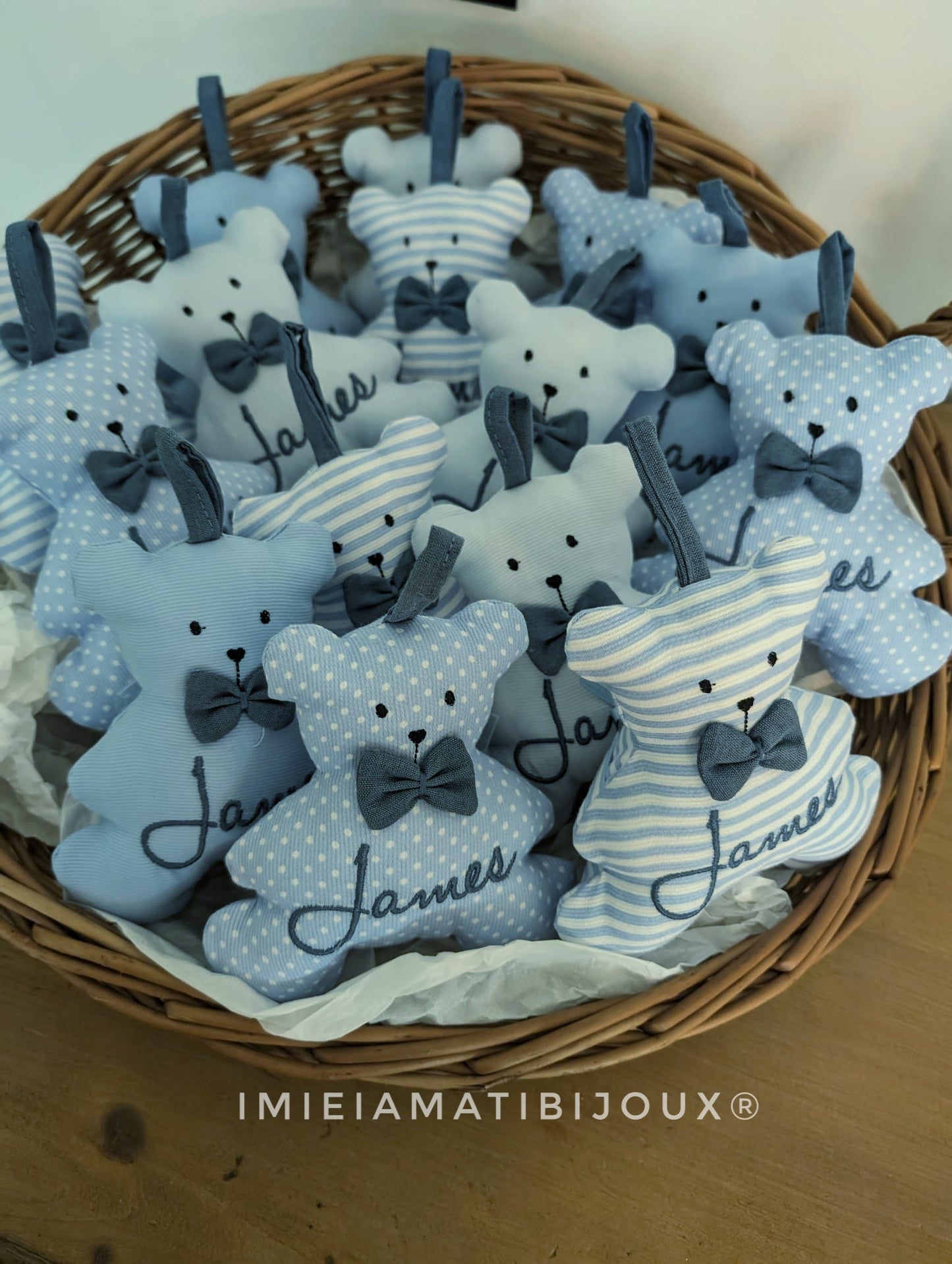Orsetti bomboniere battesimo nascita comunione baby shower