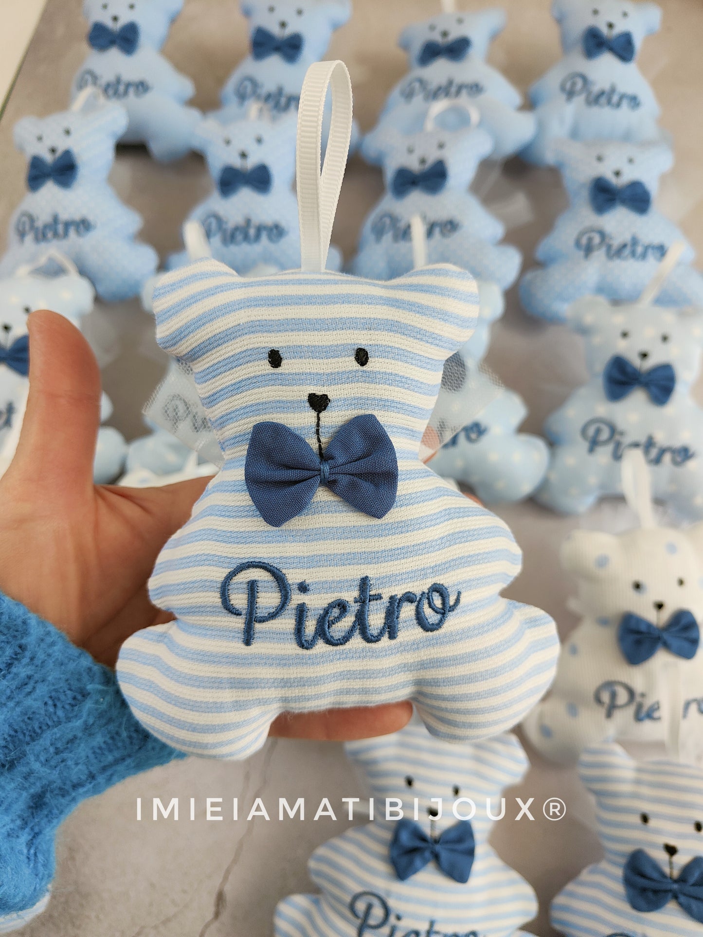 Orsetti bomboniere battesimo nascita comunione baby shower