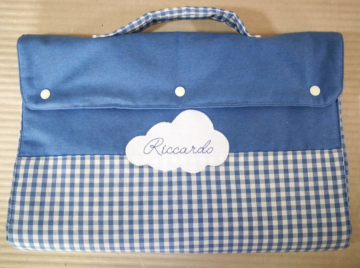 Fasciatoio da viaggio porta salviette porta pannolini