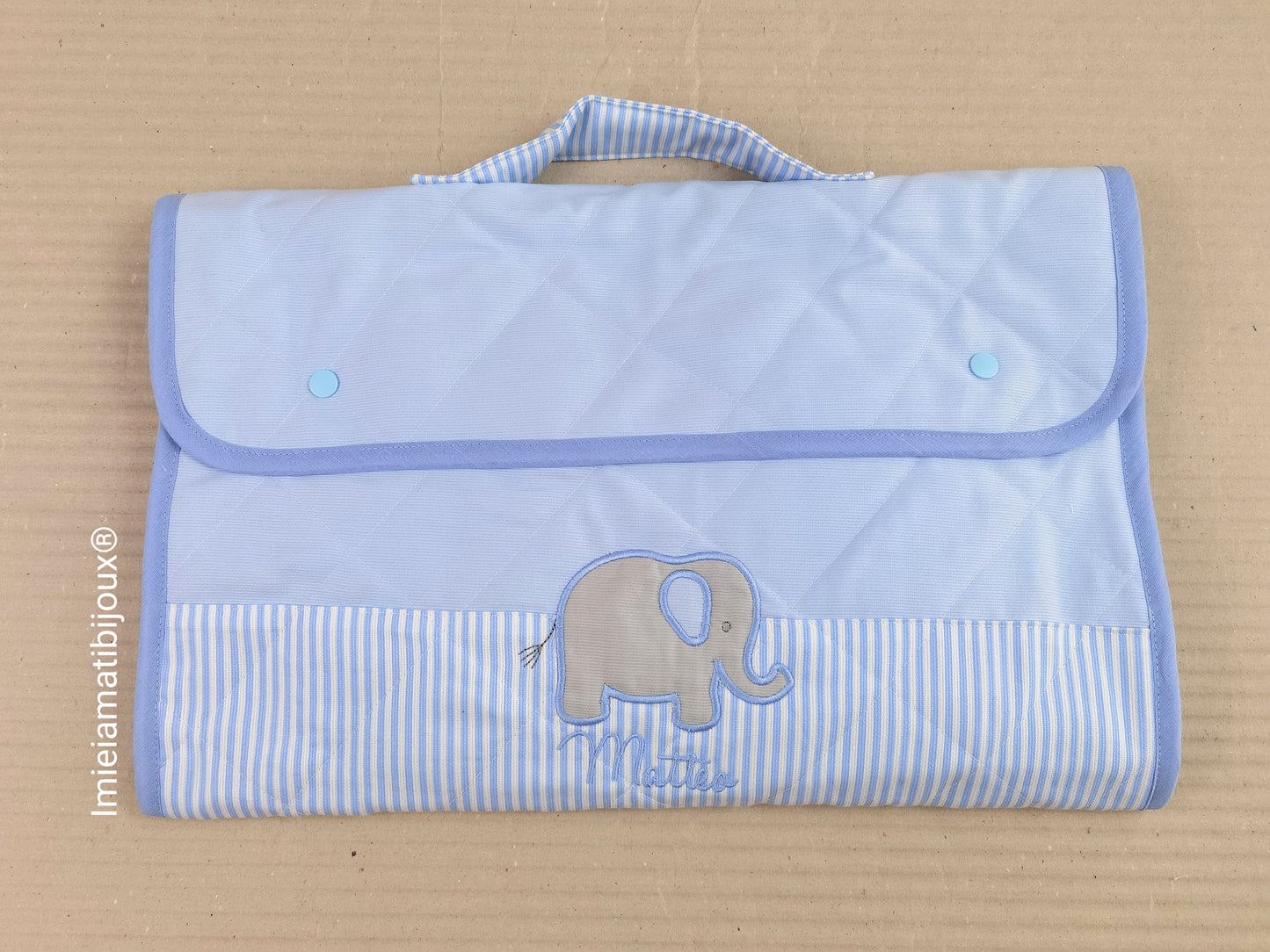 Fasciatoio da viaggio porta salviette porta pannolini
