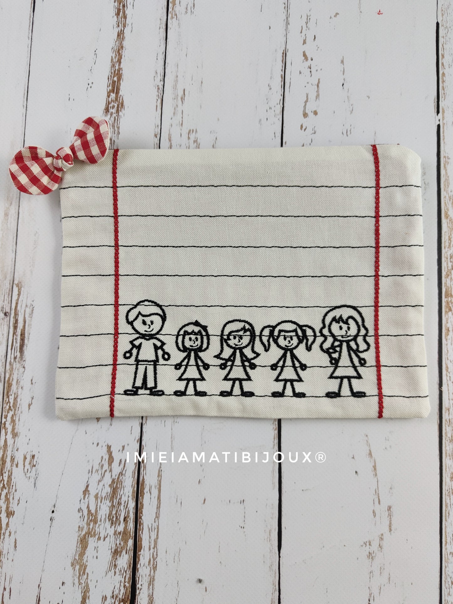 Pochette astuccio regalo per maestre professori insegnanti