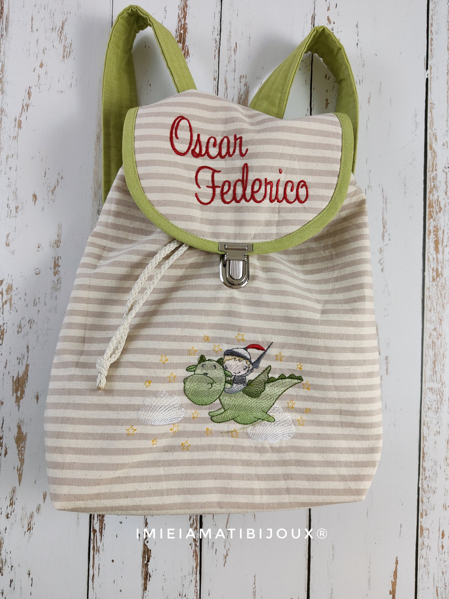Zainetto da fare portare al bambino 25x30cm