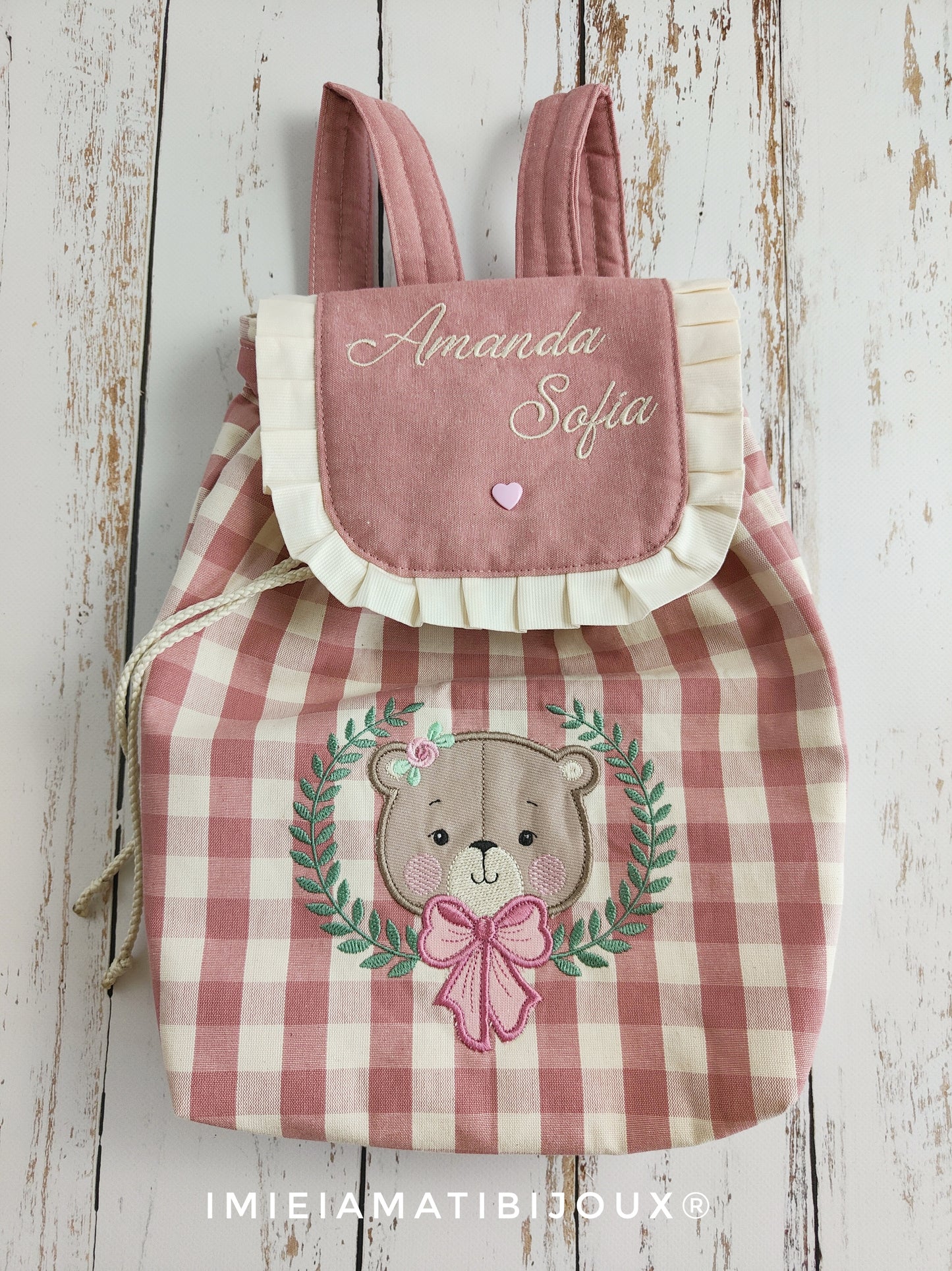 Zainetto da fare portare al bambino 25x30cm